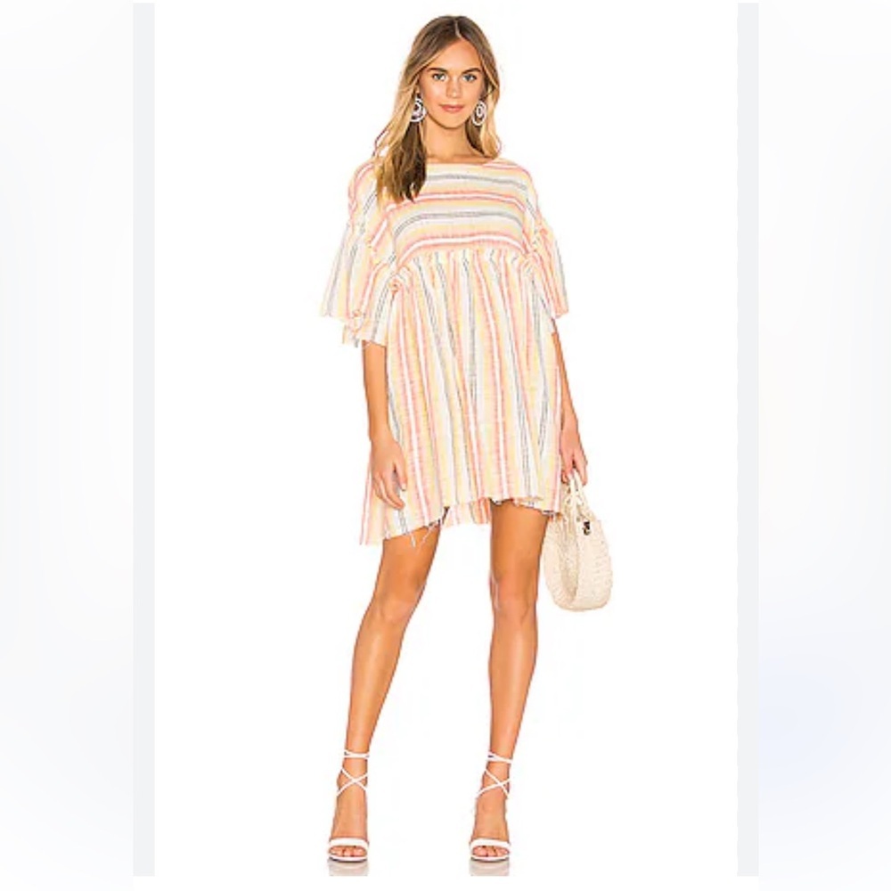 Free People Summer Nights Striped Dress